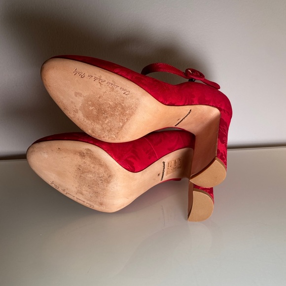 Authentic Dolce Gabbana Embroidered Pumps Suze 6/36 - Picture 8 of 9